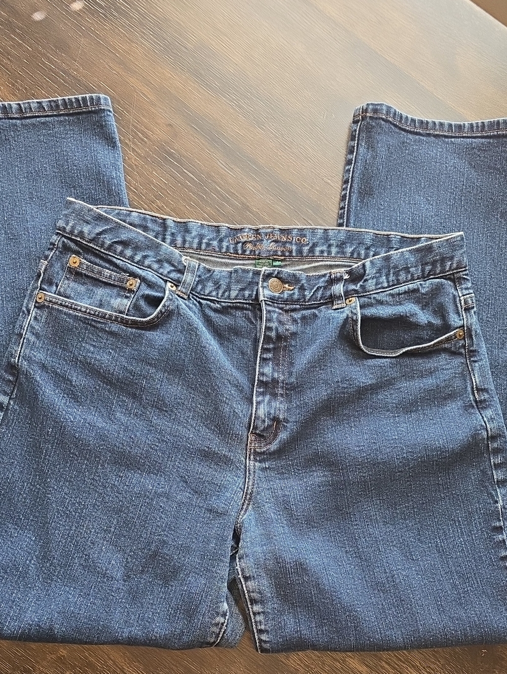 Classic Women's Blue Denim Jeans